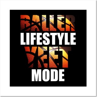 Baller Lifestyle Yeet Mode Posters and Art